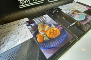 カフェシュシュのメニュー