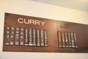 MOTO CURRYの店内
