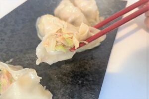 あい鴨福餃子の合鴨餃子